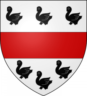 Blason de la famille de Fussey (Bourgogne, Franche-Comté)