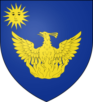 Family Coat of Arms Malet du Luzart (Paris)