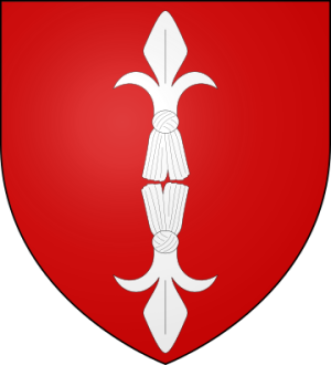 Blason de la famille de Beauvollier (Poitou, Touraine)