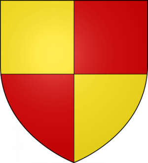 Blason de la famille de Ponthieu (Aunis, Saintonge, Poitou)