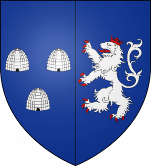 Blason de la famille de Mellet de Fayolle (Languedoc)
