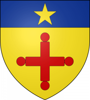 Blason de la famille de Rochas d'Aiglun (Dauphiné)