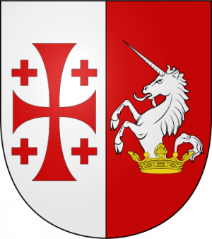 Blason de la famille Bercsényi alias de Bercheny (Hongrie)