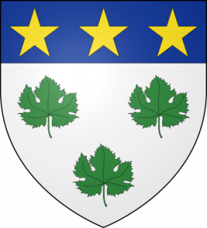 Blason de la famille de Jacomel (Piémont, Languedoc, Picardie)