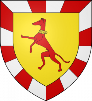 Blason de la famille de Brunet de Castelpers (Languedoc)