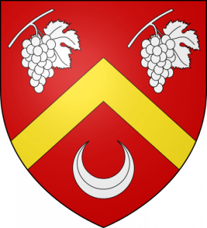 Blason de la famille de Bergevin (Touraine, Bretagne)