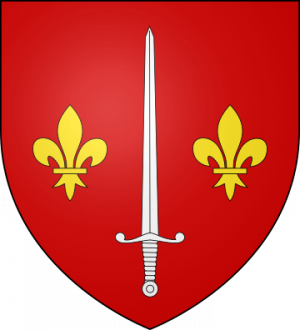 Blason de la famille de Courtois (Savoie, Languedoc)