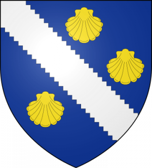 Blason de la famille de Ladvocat (Bretagne)