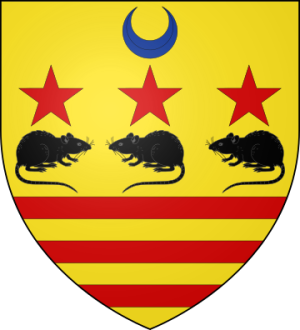 Family Coat of Arms de Souris alias Souries