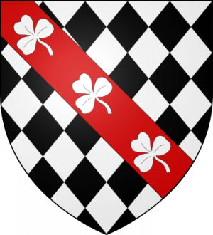 Blason de la famille de Kerannou alias Kerrannou (Bretagne)