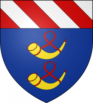 Blason de la famille de Corn (Quercy, Rouergue)