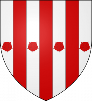 Blason de la famille de La Roussardière (Anjou, Maine)