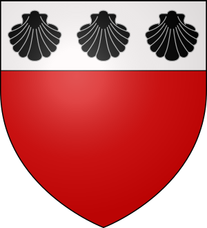 Blason de la famille de Lavergne de Cerval (Périgord)