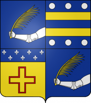 Blason de la famille de Villardi de Montlaur (Comtat-Venaissin, Languedoc)