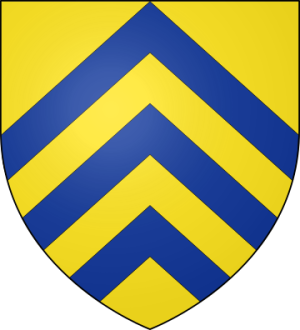 Family Coat of Arms de Kerverien alias Kermerien (Bretagne)