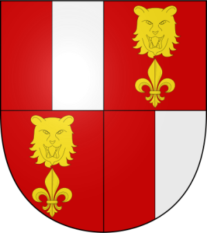 Blason de la famille von Bünau (Saxe, Thuringe, Bavière, Bohême)