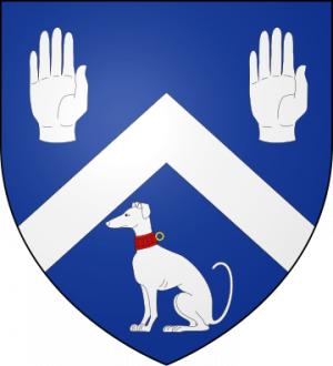 Blason de la famille de Jacquelot du Boisrouvray (Anjou, Bretagne)