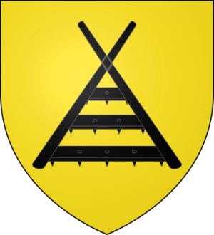 Family Coat of Arms Hersart de La Villemarqué (Bretagne)