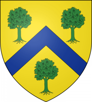 Blason de la famille du Hamel (Normandie, Franche-Comté)