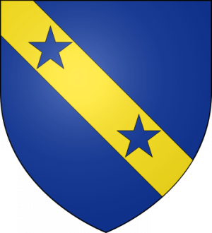 Blason de la famille Jourda de Vaux (Velay)