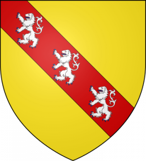 Blason de la famille de Sars (Hainaut, Artois)