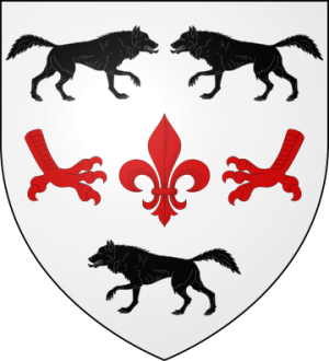 Family Coat of Arms de Cougny alias Cogny (Normandie)