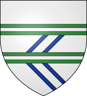 Blason de la famille Roussel de Courcy (Orléanais)