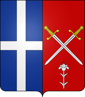 Blason de la famille Nicollon des Abbayes (Poitou)