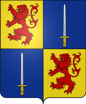 Blason de la famille de Saint-Exupéry (Limousin, Périgord, Auvergne)