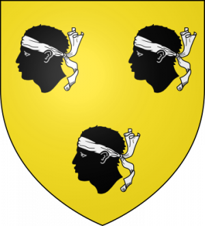 Blason de la famille Louvart de Pontlevoye (Bretagne, Poitou)