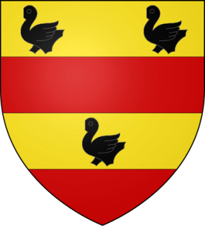 Blason de la famille Robin de Mongenault (Touraine, Berry)