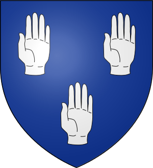 Blason de la famille de Bermondet (Poitou)