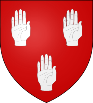 Blason de la famille de Bras de Fer alias Brasdefer (Normandie)