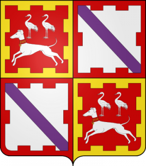 Blason de la famille de Castanet (Gascogne, Rouergue)