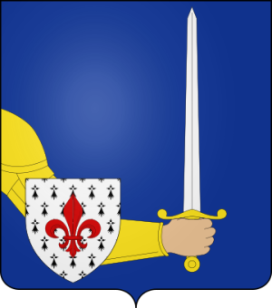Family Coat of Arms de Cadoudal (Bretagne)