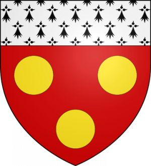 Blason de la famille de Neuville alias Neufville (Normandie)