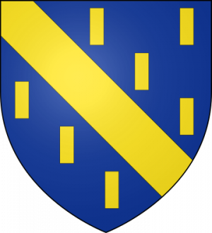 Blason de la famille de Mandres (Lorraine, Franche-Comté)