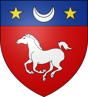 Blason de la famille de Barbeyrac de Saint-Maurice (Languedoc)