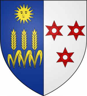 Blason de la famille d'Espic de Ginestet (Languedoc)