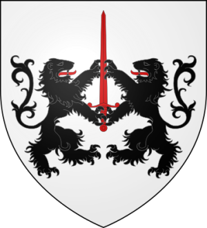 Family Coat of Arms de Châteauneuf (Aunis, Poitou)