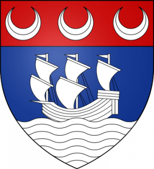 Blason de la famille Dalmas de Lapérouse (Rouergue, Île-de-France)