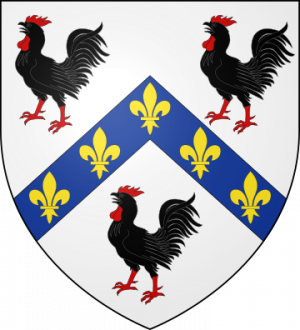 Blason de la famille d'Olmen de Poederlé (Brabant)