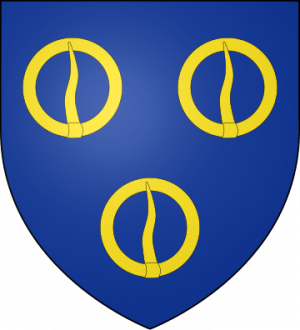 Blason de la famille de Courbon-Blénac (Saintonge)