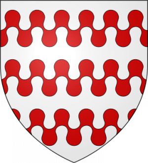 Blason de la famille de Jussac (Guyenne, Limousin, Paris, Berry)