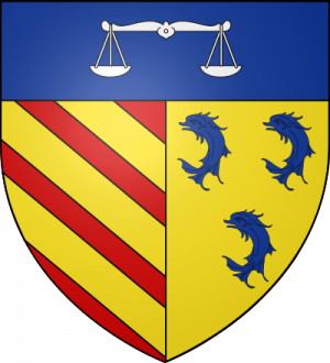 Blason de la famille de Romain de Beaurieux (Ile-de-France)