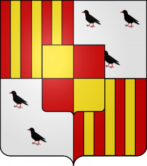 Blason de la famille de Baderon-Thézan (Languedoc)