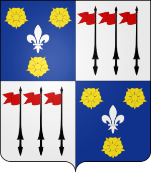 Family Coat of Arms de Serizay alias Cerisay