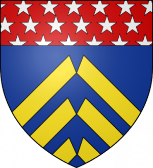Blason de la famille de Nompère de Champagny de Cadore (Forez, Bretagne)