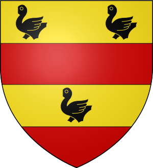 Blason de la famille de Robin (Languedoc, Provence, Bourgogne)