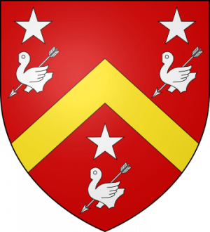 Blason de la famille Rossignol de La Ronde (Berry, Nivernais)